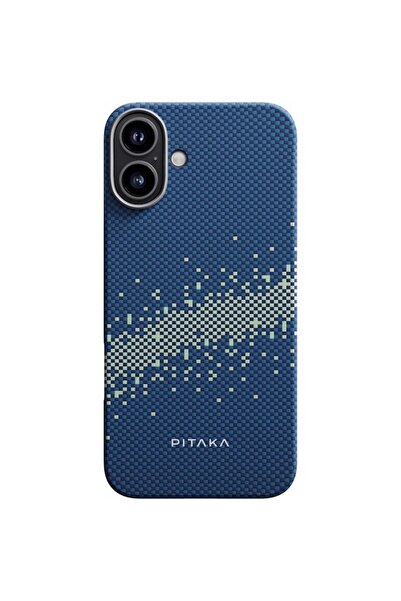 PITAKA Tactile Woven Aramid MagSafe Protective Case for iPhone 16 StarPeak Mi...