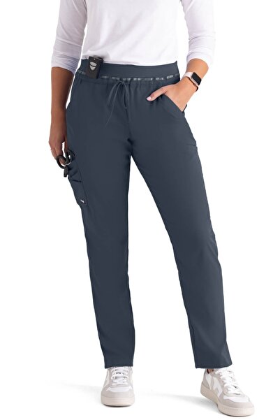 Barco Grey's Anatomy by Serena Women's Medical Scrub Pants, Steel Gray (GRSP526)