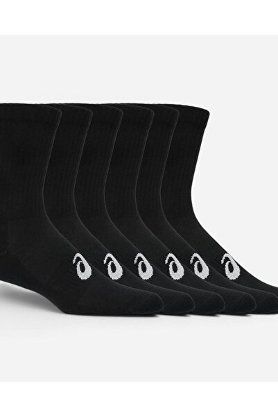 Asics 6 PACK CREW SOCK Siyah Koşu Çorabı 3033C302-001