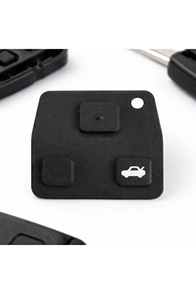 General Store Huse din silicon cauciucat pentru chei auto Toyota, set de 3 hu...