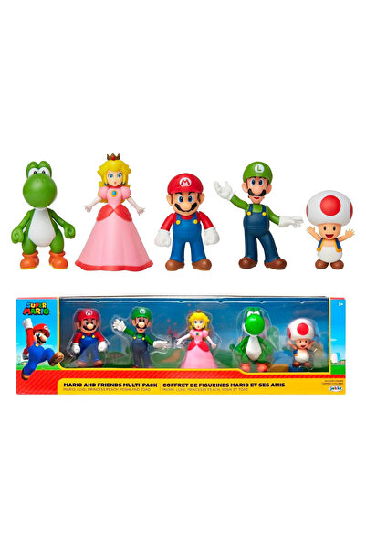 Super mario Nintendo ve Arkadaşları Figürleri 6,5 cm
