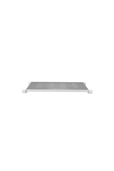 Lanberg 19" 800MM GRAY SHELF FOR CABINET (1U/483X500MM LOAD CAPACITY UP TO 25...