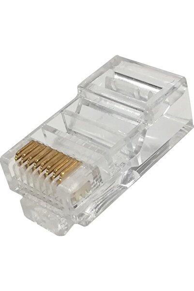 Netrack RJ45 UTP cat. Mufă 5e, cablu, Netrack, cu orificiu traversant (100 buc.)
