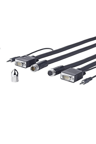 VivoLink PROVGASCW10 cablu VGA 10 m VGA (D-Sub) Negru