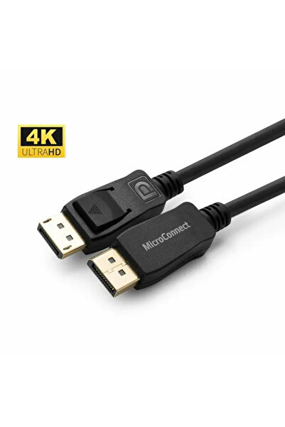 MicroConnect Cablu DisplayPort 1.2 4K, 3m, versiunea 1.2, Negru, suportă 4K*2...