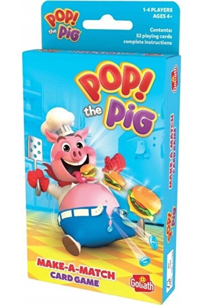 Goliath Jocuri - Piggy Pop, joc de cărți