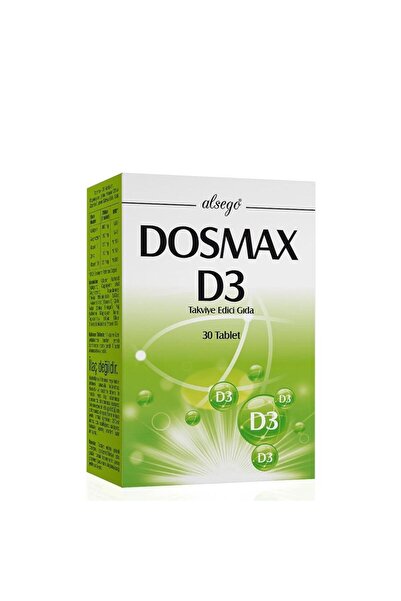 Alsego Multimix Dosmax D3 Tablet 30lu