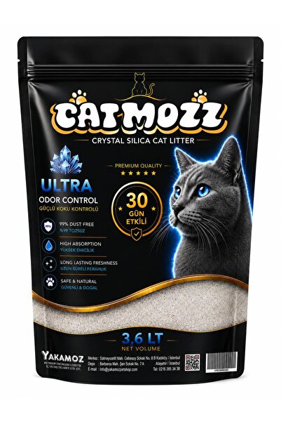 CatMozz Premium Kristal Silika Kedi Kumu 3.6 Lt