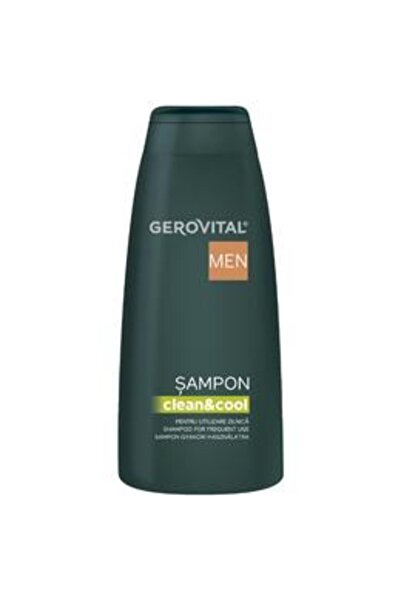 GEROVITAL Men Clean & Cool Shampoo for Frequent Use, 400ml