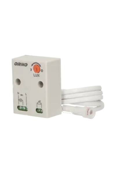 Orno Senzor crepuscular cu sondă exterioară 2300W 2-100lx IP65/IP20 alb (OR-C...
