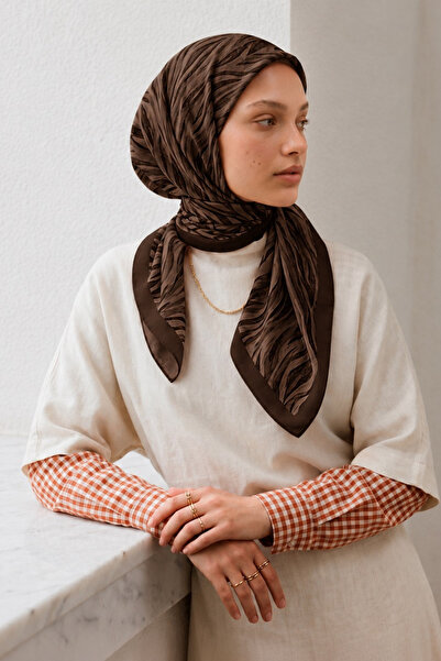 Şehr-i Şal İstanbul Women's Scarf Hijab Natural Fiber Silky Scarf