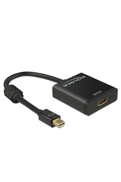 DELOCK Adaptor mini DisplayPort 1.2 tată > HDMI mamă 4K activ negru