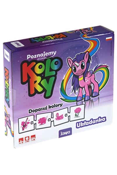 Jawa Joc educativ pentru preșcolari, puzzle de învățare a culorilor GR0456