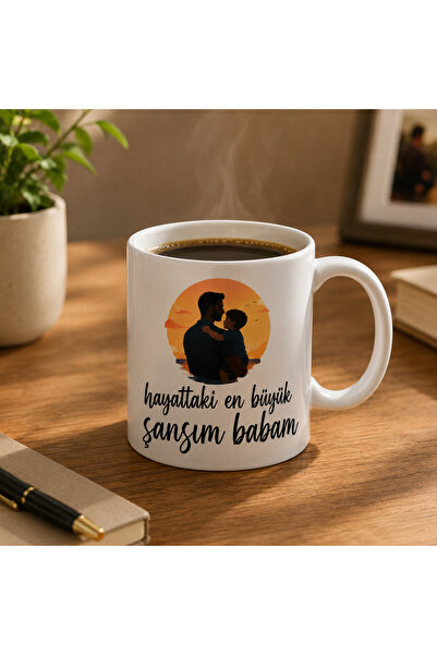 Tomris Hatun Father's Day, Special Gift for Fathers, Double-Sided Sublimation...
