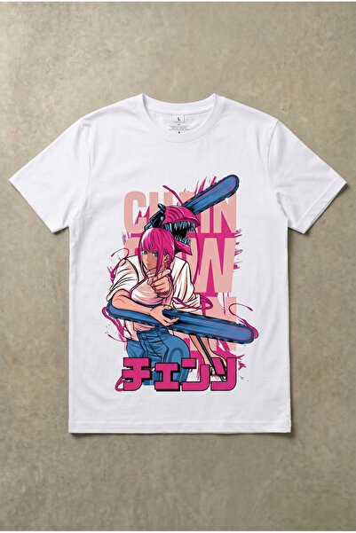 Silkensoul Chainsaw Man Makima Character Design Black and White Standard Fit ...