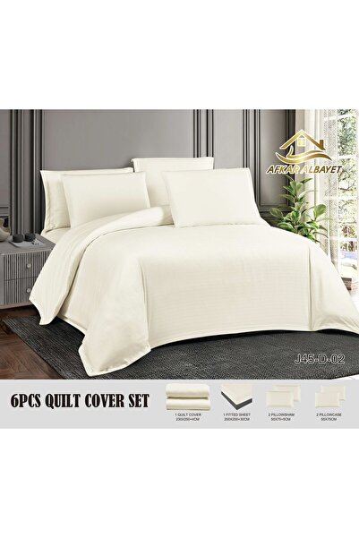 Afkar Albayet Nefirin 7 Piece Soft Hotel Bedspread - Double Hotel Bedspread 7...