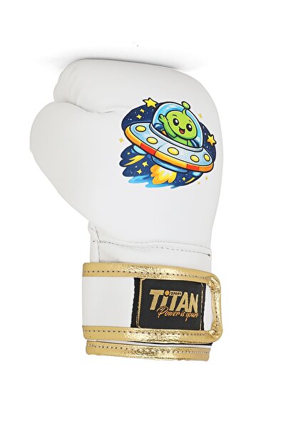 Titan Sport Children's Boxing Gloves White Alien Model