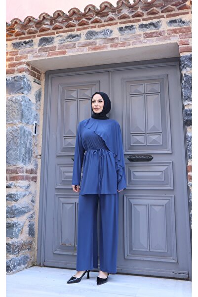 NİSUM MODA Cape Sandy Set