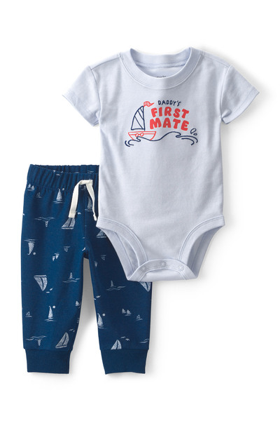 Carter's Baby Boy Body Pants Set 3 Months-24 Months Blue