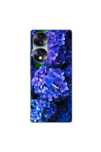 OEM Husa compatibila cu Honor 70 Silicon Gel Tpu Model Hortensii