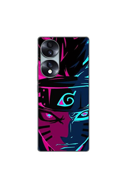 OEM Case compatible with Honor 70 Silicone Gel Tpu Pattern Naruto Purple Sage...