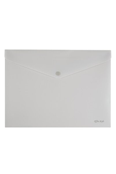 Zumzeria A4 Soft Touch Folder with Clip Gray Cherry