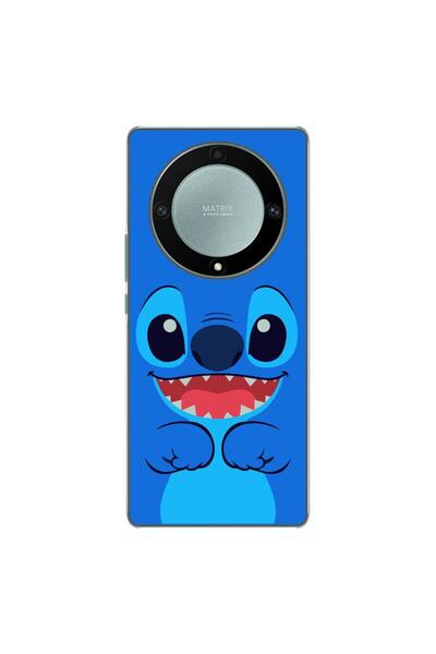 OEM Θήκη συμβατή με Honor Magic 5 Lite Σιλικόνης Gel TPU με σχέδιο Stitch Happy