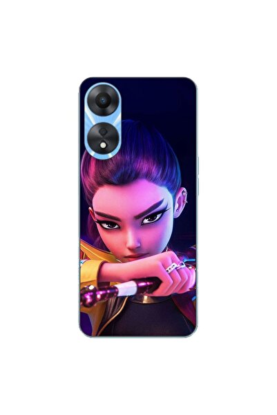 OEM Husa compatibila cu Oppo A78 5G (CPH2483) Silicon Gel Tpu Model KPop Demo...