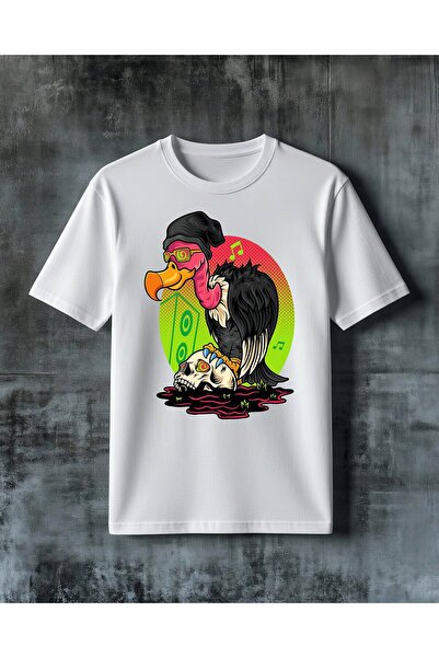 COMVİCHO Music Soul Printed Oversize T-Shirt