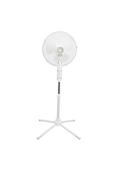 Everest Bykalite FAN10 EcoWind Beyaz Metal Yıldız Ayak 3 Bıçaklı Vantilatör/ Pervanesi 16 Maks 45W 3