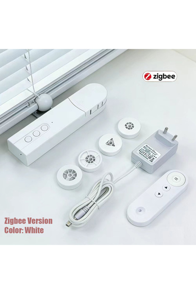 Choice Zigbee type-White Tuya WIFI Smart Blind Motor Zigbee Automatic Electri...