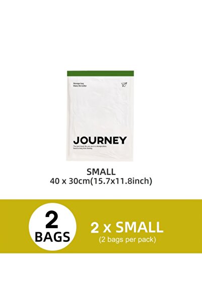 choice2 S-40x30cm 2pcs Vacuum Storage Bags, Hand-Rolled Travel Vacuum Storage...