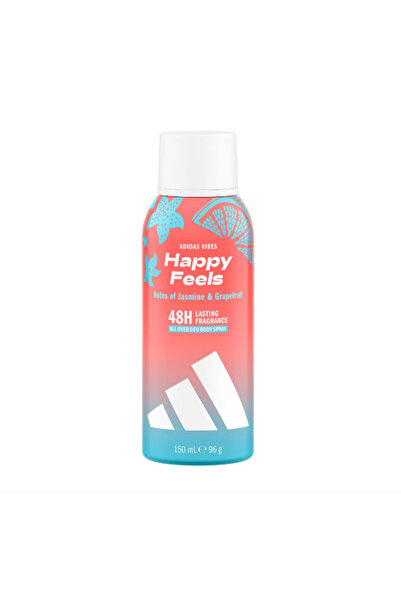adidas Vibes Happy Feels Body Spray Deodorant, 150 ml