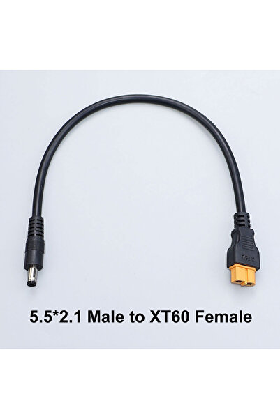 Choice6 محول طاقة 5521 M إلى XT60 F، موصل ذكر وأنثى XT60 إلى محول شحن بطارية ...