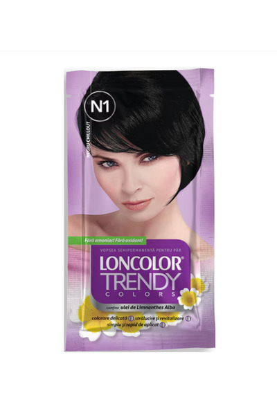 Loncolor Vopsea de par semi-permanenta fara amoniac Trendy Colors N1 Chillout...