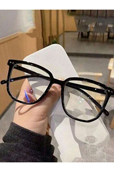 Choice3 1 قطعة - نظارات عصرية سوداء (1/2/3 أزواج)، نظارات بإطار مربع، بتصميم ...