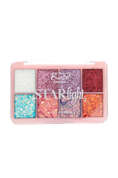 Roesıa Rose Cosmetics Rose Starlıght 8'li Glitter Göz Farı
