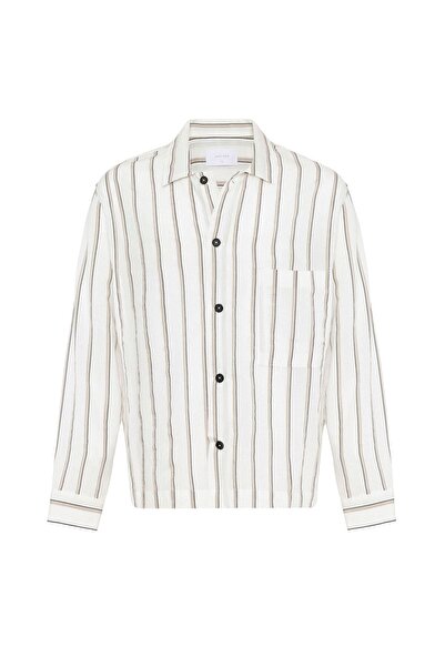 S13 Store Relax fit striped men's shirt