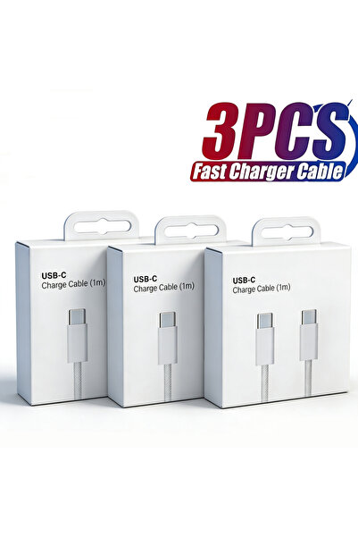 Choice 1m 3PCS 3PCS 60W 1m 2m USB Type C to C Cable For iPhone 15 16 17 Pro M...