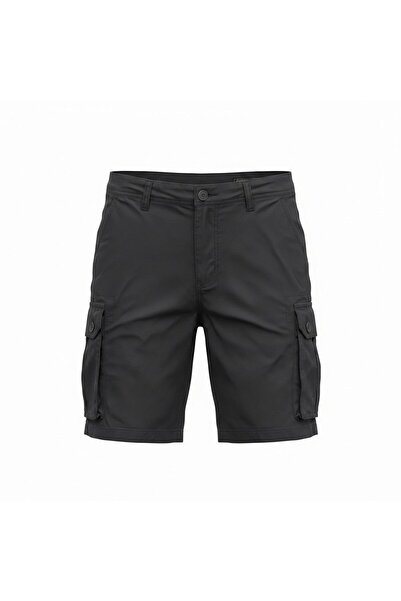 Superfly Erkek Kargo Şort SPF2323701 SPF.02 Siyah-3XL