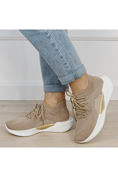 SOFILINE Adidași kaki stil șosetă cu platformă 7561 M4
