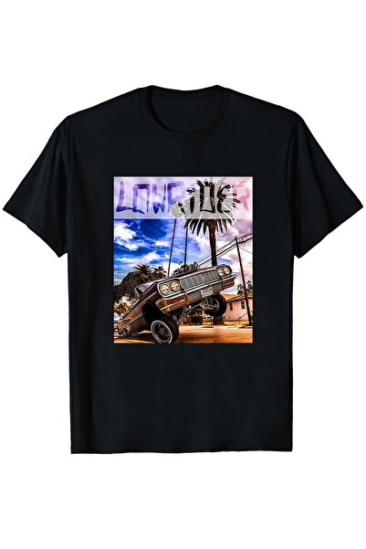 bolivia's Men'S Retro Lowrider T-Shirt - Soft Summer Casual Tee with Round Ne...