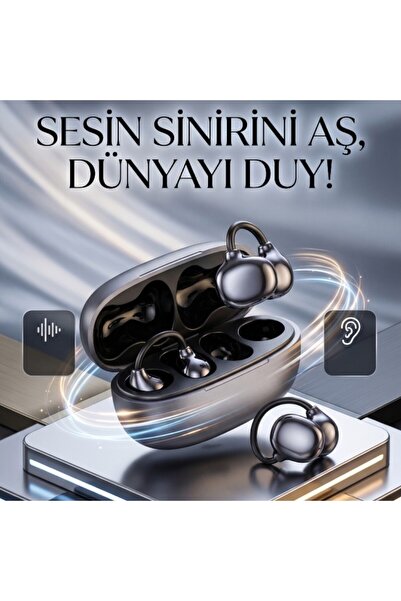 wiks Açık Kulak Tasarımlı Kablosuz Bluetooth Kulaklık - Uzun Kullanım Süreli ...