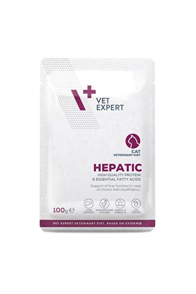 OEM VET EXPERT Hepatic Chicken - hrană umedă pentru pisici - 100g