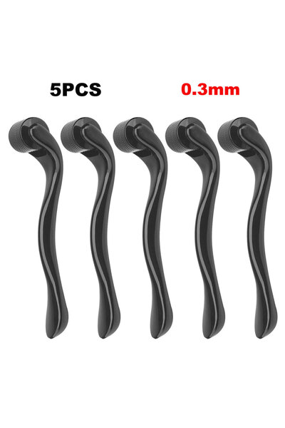 Choice5 5PCS Black 0.3mm 2/5/10PCS Wholesale Full Black 540 Needles for Facia...