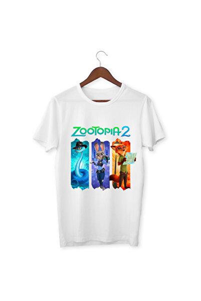 ALPŞAN TİCARET Tricou Zootopia Băieți Fete Copii Tricou alb Tricou Zootopia c...