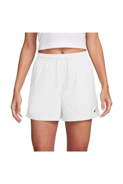 Nike Women's Sportswear Classic Woven Mid-Rise Shorts L