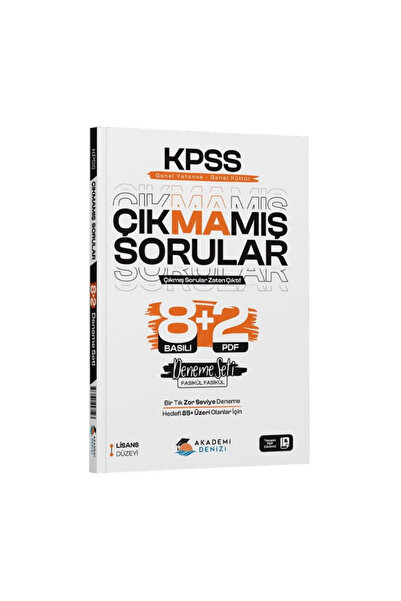 Krallar Karması 2026 Akademi Denizi KPSS GYGK Çıkmamış Sorular 8+2 Deneme Seti
