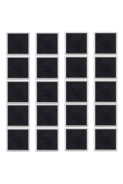 Choice 20Pcs 20Pcs Clear Coin Collection Holders with Sponge Adjustable Coin ...