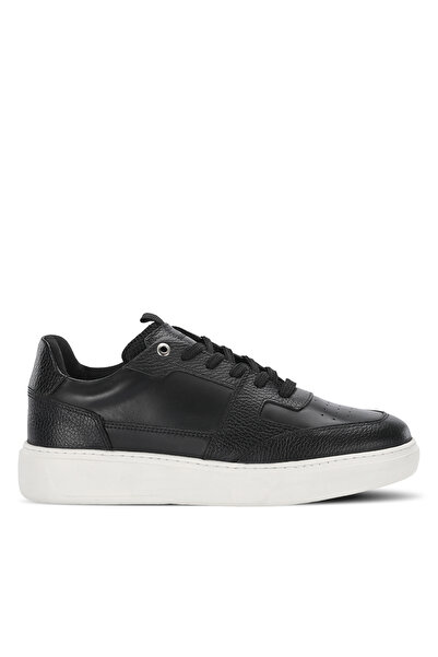 Slazenger Ανδρικά δερμάτινα μαύρα αθλητικά παπούτσια STARX I